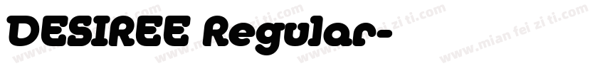 DESIREE Regular字体转换